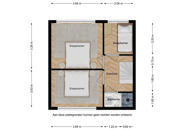 Floorplan - Ridderstraat 65, 4524 BR Sluis